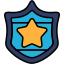star, badge, shield, secure, web, emblem, sheriff, protect, website 