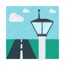 airport control tower, airport tower, building, control tower, tower, tower icon