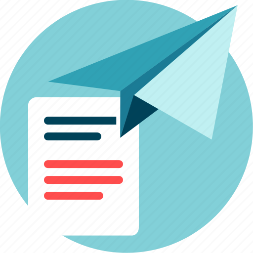 Email, fly, paper-plane, send, text, transmit icon - Download on Iconfinder