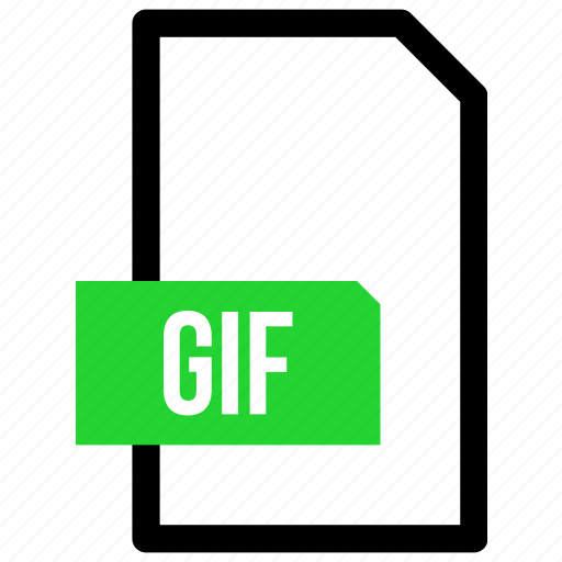 Document, extension, file, file type, format, gif icon - Download on Iconfinder