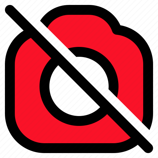 No, camera, forbidden, not, allowed, prohibited, ban icon - Download on Iconfinder