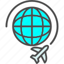 business, flight, global, plane, transportation