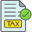note, tax, transaction, document 