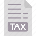 document, report, tax, file