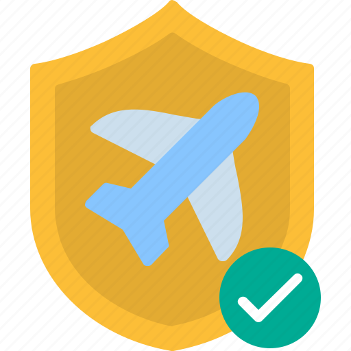 Insurance, sheild, air, airplane icon - Download on Iconfinder