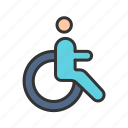 disabled, elderly, handicapped, wheelchair, assist, impairment, patient, airport
