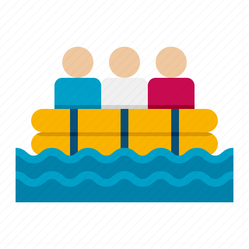 Life, raft, people, refugee icon - Download on Iconfinder