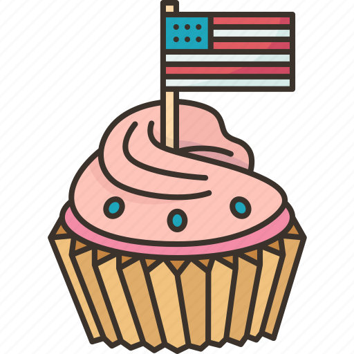Cupcake, dessert, baked, snack, party icon - Download on Iconfinder