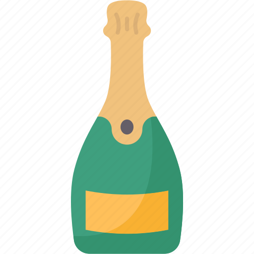 Champagne, wine, alcoholic, beverage, drink icon - Download on Iconfinder