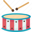 drum, parade, percussion, musical, instrument