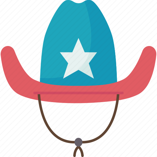 Hat, cowboy, western, clothes, fashion icon - Download on Iconfinder