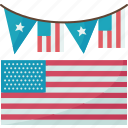 decorations, american, patriotism, celebrate, party