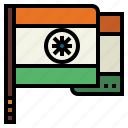 flag, india, country, nation, world