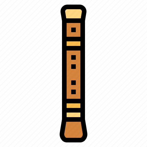 Flute, music, multimedia, instrument, wind icon - Download on Iconfinder