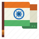 flag, india, country, nation, world