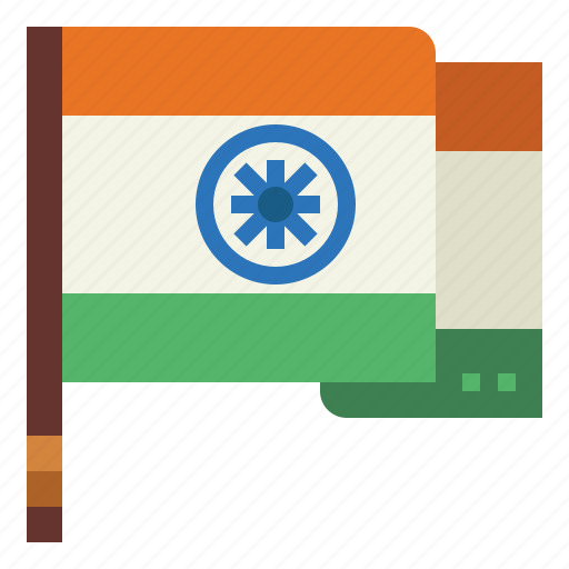 Flag, india, country, nation, world icon - Download on Iconfinder