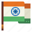 flag, india, country, nation, world 