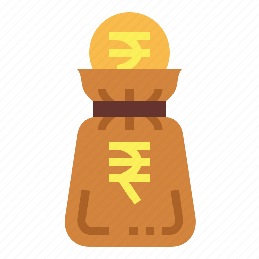 Rupee, money, bag, currency, india icon - Download on Iconfinder