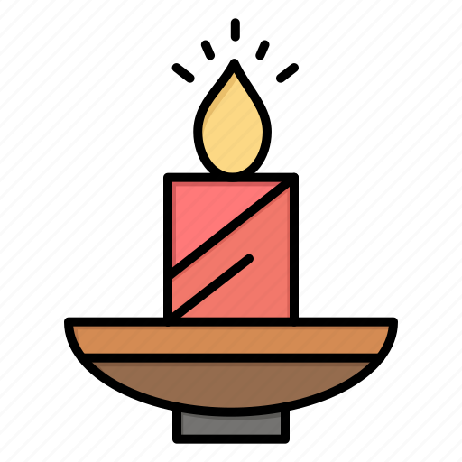 Candle, christmas, diwali, easter, lamp, light, wax icon - Download on Iconfinder
