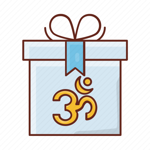Gift, hinduism, diwali, indian, festival icon - Download on Iconfinder