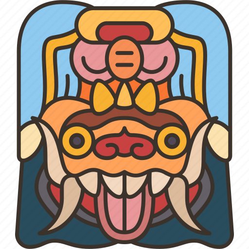 Mask, demon, bali, ethnic, culture icon - Download on Iconfinder