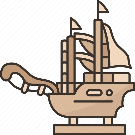 Woodcraft, sailboat, miniature, art, workshop icon - Download on Iconfinder