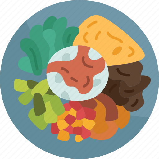 Nasi, padang, rice, steamed, cuisine icon - Download on Iconfinder