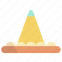cone shaped, rice, traditional, indonesia, food, foods