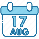 calendar, independence day, celebration, date, event, indonesia