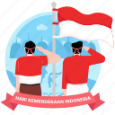 indonesian, independence, celebration, flag, nation, world, people, indonesia, national