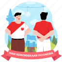 men, competing, eat, independence, people, indonesia, indonesian, lomba, game