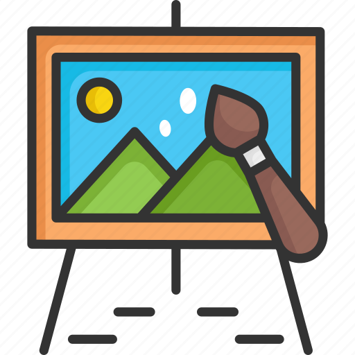 Art, brush, hobby, painting, picture icon - Download on Iconfinder