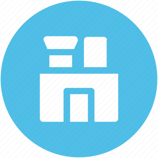 Estate, factory, factory building, industry, mill, real estate icon - Download on Iconfinder
