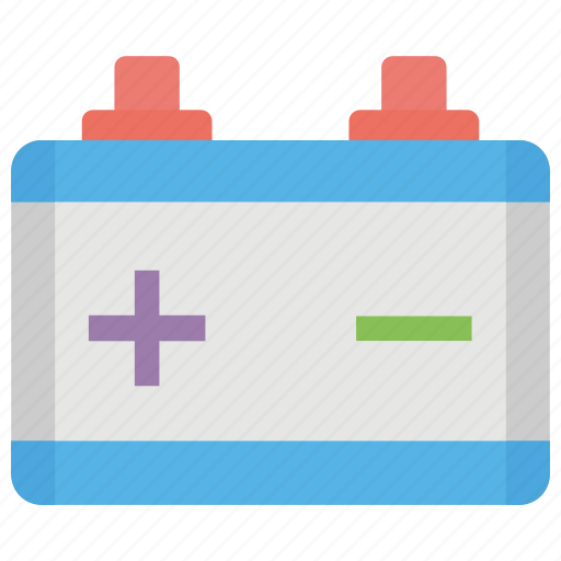 Auto battery, battery charging, car accumulator, car battery, vehicle battery icon - Download on Iconfinder