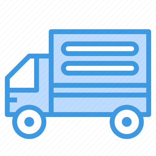 Delivery, logistics, shipping, transport, transportation, truck icon - Download on Iconfinder
