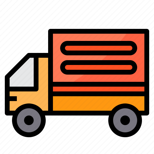 Car, delivery, logistics, shipping, transport, truck icon - Download on Iconfinder