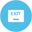 direction arrow, exit, exit hotel, go out, information board, outside, restaurant 