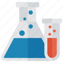 lab apparatus, lab testing, laboratory equipment, science lab, test tube and flask 