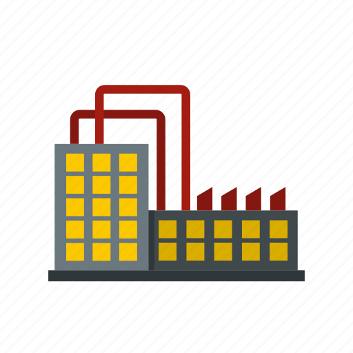 Building, energy, factory, industrial, industry, plant, power icon - Download on Iconfinder