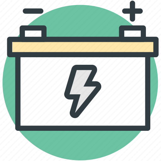 Accumulator, battery, car battery, electrical cell, volts icon - Download on Iconfinder