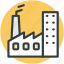chimney, factory, industry, manufactory, mill 
