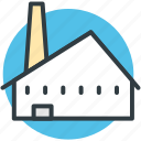 chimney, factory, industry, manufactory, mill