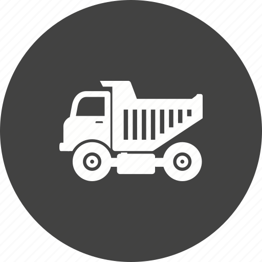 Construction, dump, equipment, heavy, site, tipper, truck icon - Download on Iconfinder