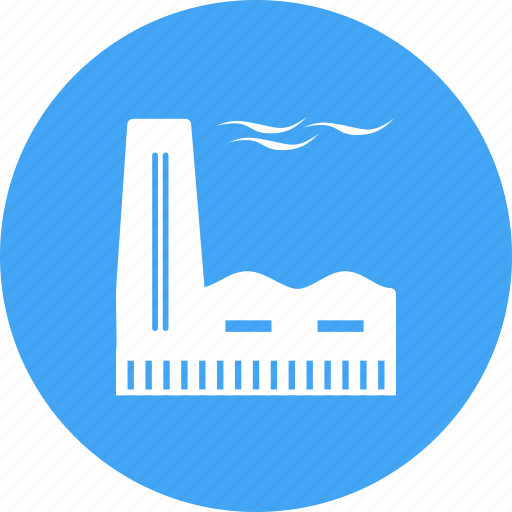 Building, energy, factory, industry, metal, plant, steel icon - Download on Iconfinder