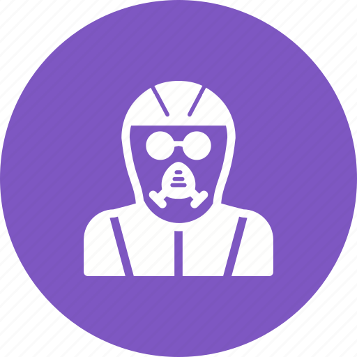 Chemical, equipment, fear, gas, mask, protection, radiation icon - Download on Iconfinder