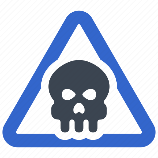 Dead, danger, caution, dangerous, alert, death, skeleton icon - Download on Iconfinder