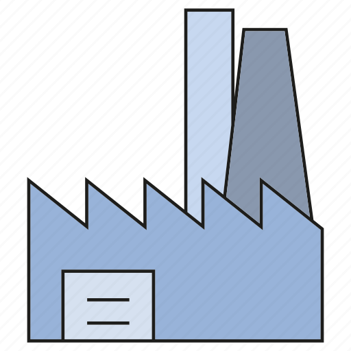 Building, factory, industry, pipe icon - Download on Iconfinder