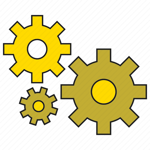 Cog, gear, mechanical, rotate, setting icon - Download on Iconfinder