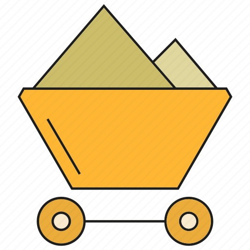 Cart, energy, industry, mining, trolley icon - Download on Iconfinder