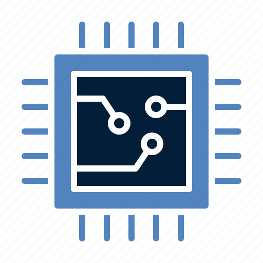 Chip, processor, technology, electronics, microchip, technological, computing icon - Download on Iconfinder